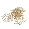 100Pcs Cute Planner Clips Innovative Design Anti Rust Electroplating Process