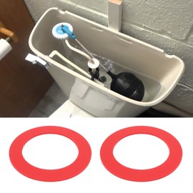 Be In Your Mind 6X Tank Flush Valve Sealing Gasket 630-0030 80x55x1.9mm Compatible with Mansfield 210 211 Toilet