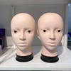 Crayon Shin-chan head mannequin head SMP for scalp tattoo practice Mindu