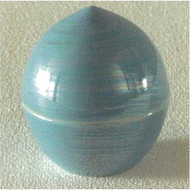 Rainbow Pearl (to be reduced) Mini Cremation Urn Dew Themed Gentle Shape 分骨 Hand 供養 Ashes « and Shoulders. Comet »