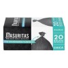 80 Bolsas De Basura Chicas Basuritas, 41x45cm, Pack 4x20
