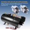 2 PCS Air Pressure Switch 110-140 PSI Tank Mount Thread