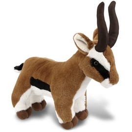 DolliBu Plush Stuffed Animal - Soft Huggable Antelope, Adorable Playtime Zoo Plush, Cute Wildlife Safari Cuddle Gift for Kids and Adults - 10 Inch
