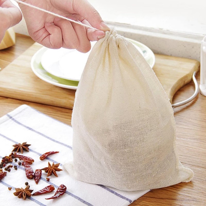 8 Pack Nut Milk Bags Large - Bojuzhi Updated Cotton