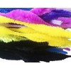 Carykon Pack of 100 Pipe Cleaners Fuzzy Bumpy Chenille Stems