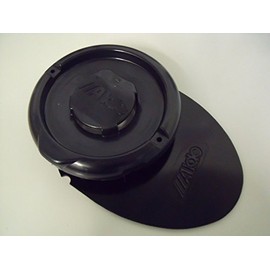 Caravan / Motorhome Alde Heating Wall Flue Cap with Condensation Spout (Black)