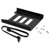 Valuegist 2.5" to 3.5" Internal SSD/HDD Mounting Kit, Metal Bracket Adapter with SATA 3.0 Cable