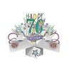 Happy 70th Birthday Pop-Up Greeting Card Original Second Nature 3D