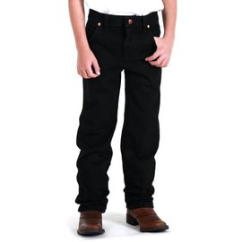Wrangler Boys' Cowboy Cut Black Jeans--Sizes 1-7
