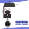 Jhanw 2-Pack Heavy Duty Adjustable C-Clamp with M8(0.31") Screw Hole