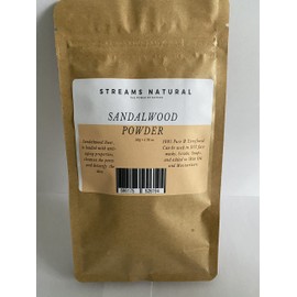 100% Pure Sandalwood Powder-50g by Streams Natural