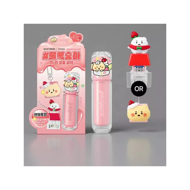 Peripera 페리페라 무드 글로이 틴트+망곰이 키랩키링 [[망곰이] 07 자두뿜뿜 (+키캡키링)+1개]