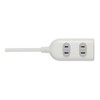 Buffalo BUFFALO BSTAPSG2320WH 2-Pin Power Strip 3-Outlet Lightning Surge Guard