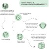 The Honest Company Clean Conscious Diapers | Plant-Based, Sustainable |