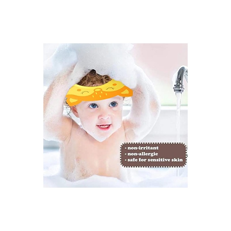 Gorras De BañO Para Bebé, Gorro De BañO Ajustable Suave