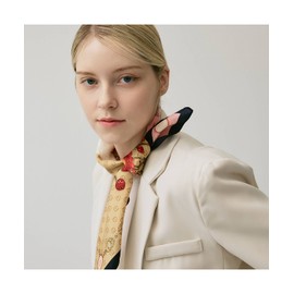 Louis Quatorze Scarf Cozy Silk Square Scarf
