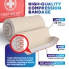 Premium Elastic Bandage Wrap - 3” (5pk) - Strong Compression