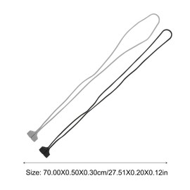 Gadpiparty 4Pcs Lost Magnetic Earbuds Strap Lanyard for Flexible and Washable Earphone Holder for Sports and Everyday Use