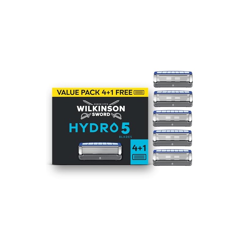 Wilkinson Sword Hydro 5 Razors Blade for Men, Men's Shaver