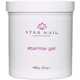 Star Nail International StarLite UV Sculpting Gel 16 oz (Thick Clear)