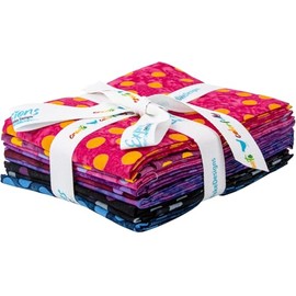 Expressions Batiks Polka Pop Elementals C 9 Fat Quarters Riley Blake Designs FQ-21401C-9