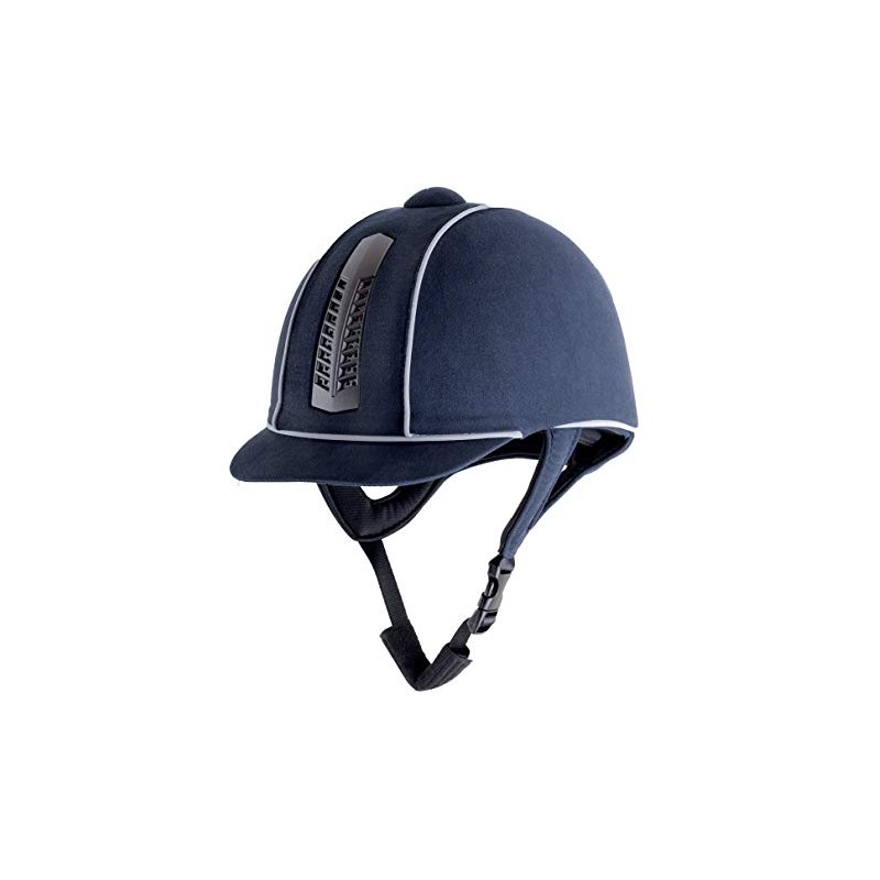 Rhinegold Reflective Pro Riding Hat-6.3/4-Navy