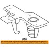 Jaguar OEM 12-15 XJ Hood-Safety Catch Latch Lock C2D24409