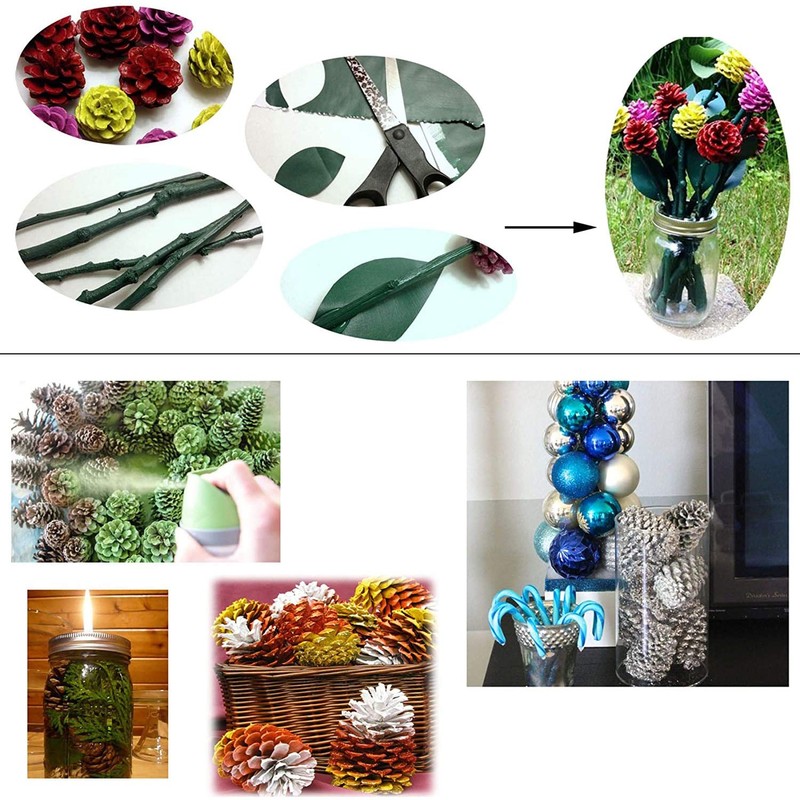 POFET Simulation Pine Cones Pineal Gland Aquarium Terrariums Miniature Garden