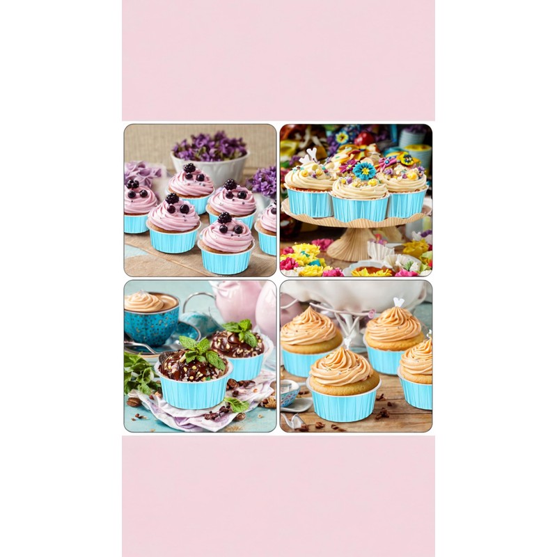 30-Pack Aluminum Pans with Lids - 5oz Foil Baking Cups