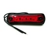 Matel Service Red LED outline light, marker light, position light