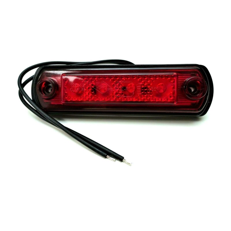 Matel Service Red LED outline light, marker light, position light