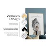 Artower® Picture Frame Gold Metal Thin Frame for 20 x