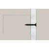 FISCHER Plasterboard Dry Wall Screws Stainless Steel Pack of 50