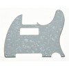 KAISH White Pearl Tele Pickguard with Mini Humbucker Hole for