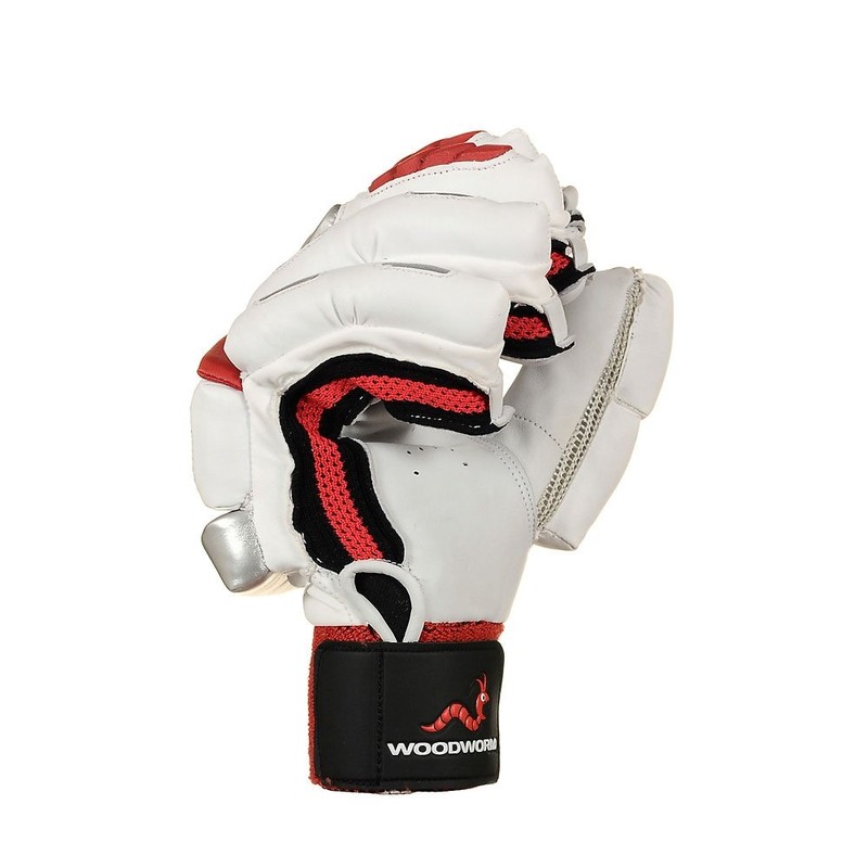 Woodworm Cricket Pro Xlite Batting Gloves Youth - Right Handers