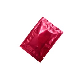 QQ Studio 100 PCS Metallic Mylar Foil Open Top Sealable Bags (7x10cm (2.7x3.9"), 100x Red)