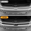 PeakPurit Rear Bumper Protector Compatible with Honda 2019-2023 2024 2025