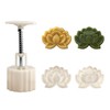 Cute Shaped DIY Mooncake Molds，Mooncake Mold Thickness Adjustable，Hand Press Cookie