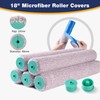 Mister Rui 18 Inch Paint Roller Kit with 4FT Extension