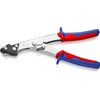 Knipex Blechknabber vernickelt, mit Mehrkomponenten-Hüllen 280 mm 90 55 280