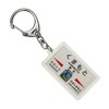 JR Kyushu Kagoshima Main Line "Kumamoto" Key Chain Train Goods