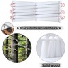 WEBI Accordion Wall Hanger,Wooden Expandable Coat Rack Wall Mounted,Accordion Hat