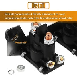 2Pcs Intake Manifold Heater Relay 68188401AA Air Intake Heater Relay for Dodge for Ram 2500 3500 Pickup 1994-2002 5.9L Diesel Grid Heater Relay Sturdy Wear-Resistance 56026842 904-308