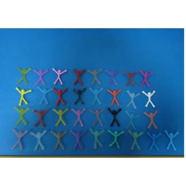 GOLDGE 28 Pack Suction Cup Fidget Toys Sensory Set - Pop, Pull & Stick Travel Sensory Toys for Kids with Autism, ADHD - Stress Relief Fidget Toy for Children Ages 3+, Assorted Colors for Boys & Girls