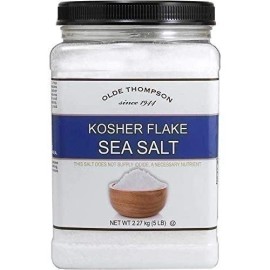 Orchard Hill Olde Thompson Kosher Flake Sea Salt - 5 Pounds | Pack of 1