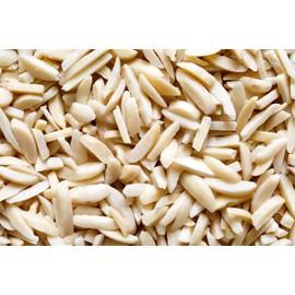 Almonds Splintered | Almond Sticks 1 kg | Almond Chippers, Almond Sticks | Natural Almonds | Laminated Almond Nuts | Almond in Pieces | Ideal for Culinary Developments Silver Almonds