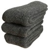 Mens Heavy Thick Wool Socks - Soft Warm Comfort Winter