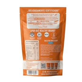 Healthy Brand | Galletas de Chocochip Keto Mini 126g