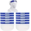 Unbranded 10-Pack Face Shield Reusable Washable Protective Cover Clear Mask