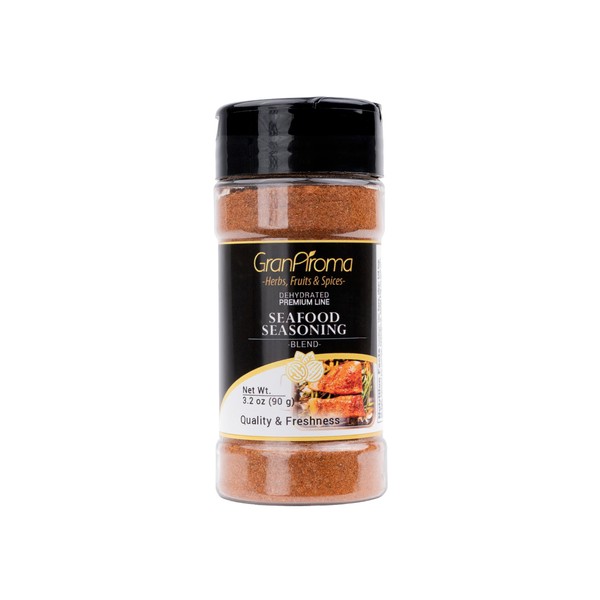 GranAroma Seafood Seasoning, Fish & Shrimp, Blend of Spices, Flavorful